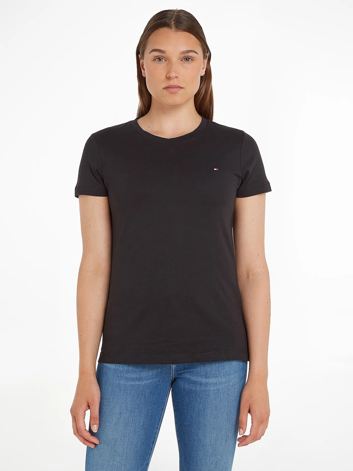 TOMMY HILFIGER | T-Shirt | schwarz